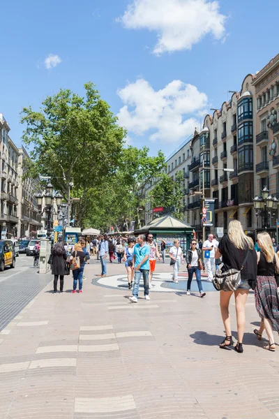 Rambla Barcelona — Stok fotoğraf