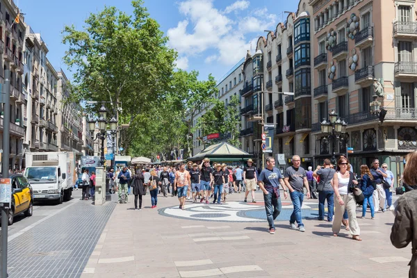 Rambla Barcelona — Stok fotoğraf