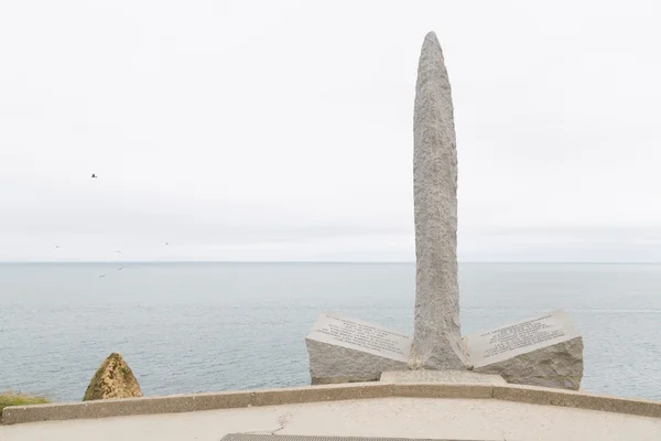 Monument op Pointe du Hoc — Stockfoto