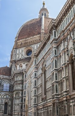 Duomo santa maria del fiore ve campanile. santa maria Katedrali'nin kubbesi