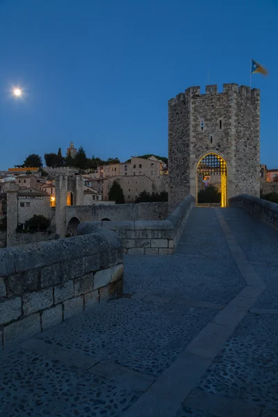 Besalu, girona Španělsko — Stock fotografie