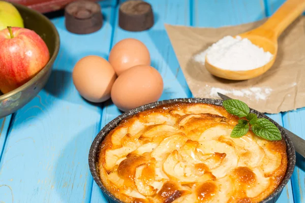 Apfelkuchen — Stockfoto