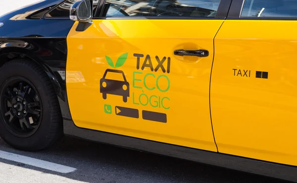 Eco Taxi in Barcelona — Stock Photo, Image