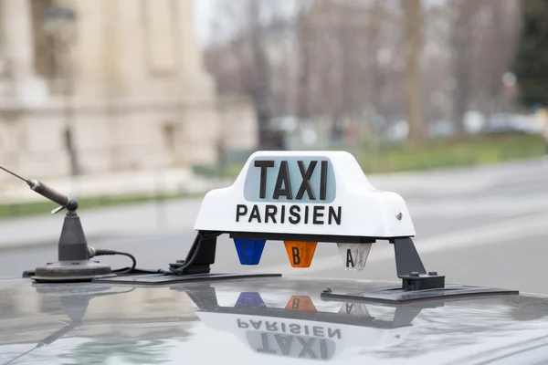 Taxi paris — Stock Photo, Image