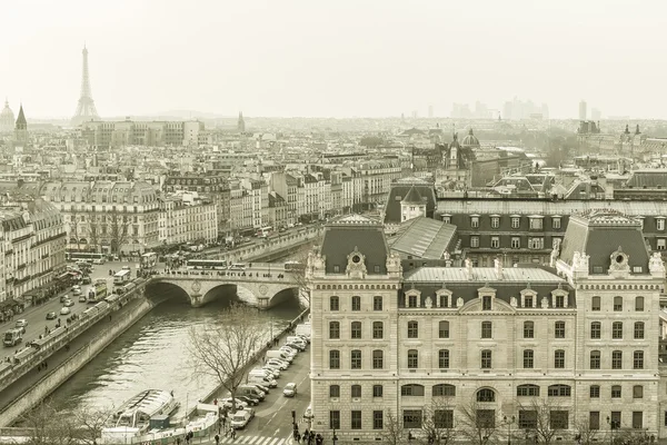 Θέα στο Παρίσι — Φωτογραφία Αρχείου