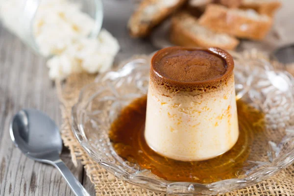 Flan di formaggio — Foto Stock