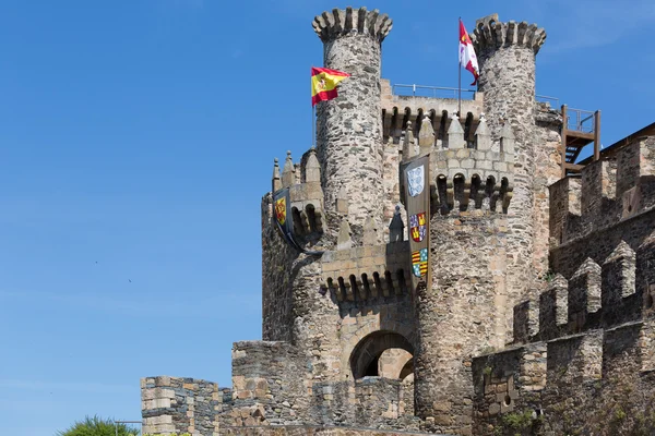 Castillo de los Templarios — Foto de Stock