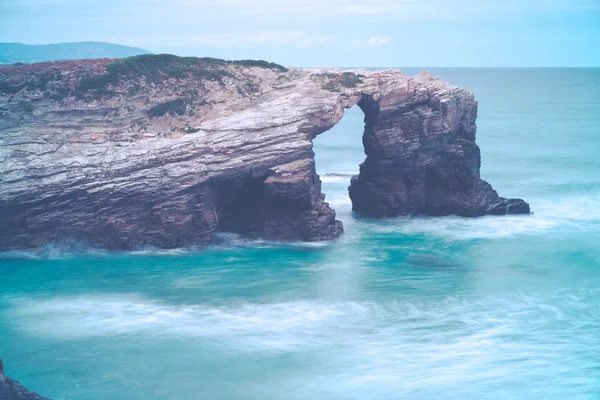 Praia das catedrais — Fotografia de Stock