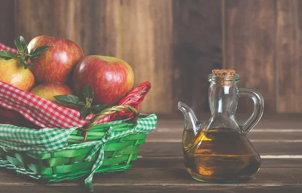 Apple cider azijn — Stockfoto