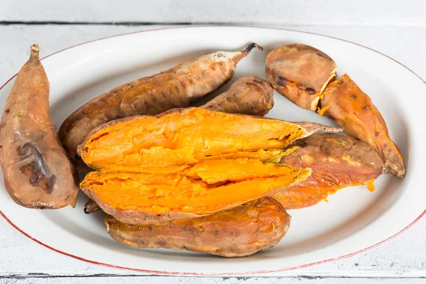 Sweet potatoes season — Stock Photo, Image