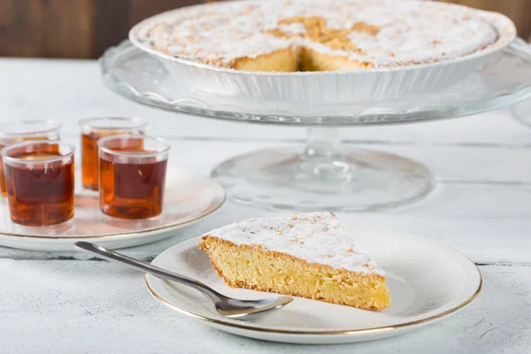 Bolo de amêndoa Santiago — Fotografia de Stock