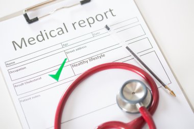 Bir tıbbi analiz sonucu