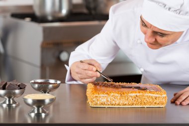 pasta şefi dekorasyon