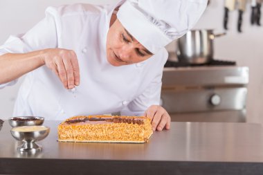 pasta şefi dekorasyon