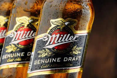 Miller orijinal taslak bira şişesi