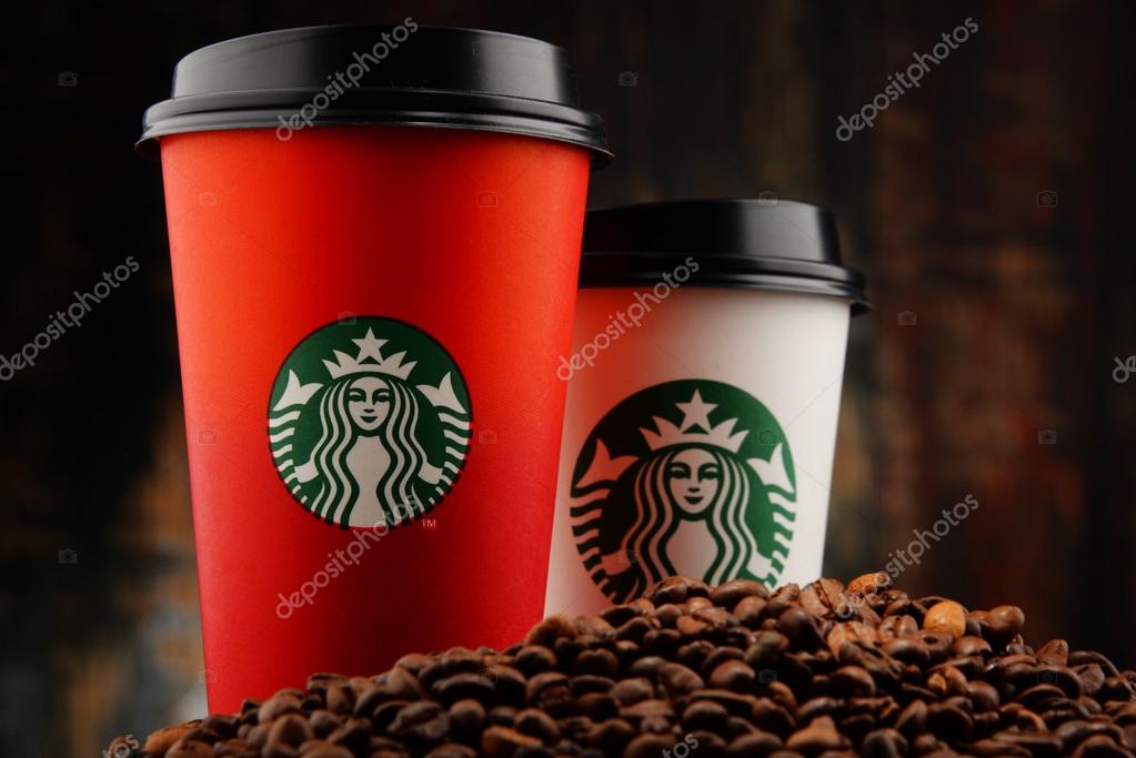 Starbucks Coffee Sleeve Stock Photo - Download Image Now - Coffee