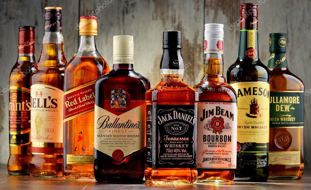 Whiskey is the most popular liquor in the world. Originated probably in Ireland, now it is produced also in India, Scotland, USA Canada and Japan with over 230 millions of 9 liter cases sold in 2014 worldwide