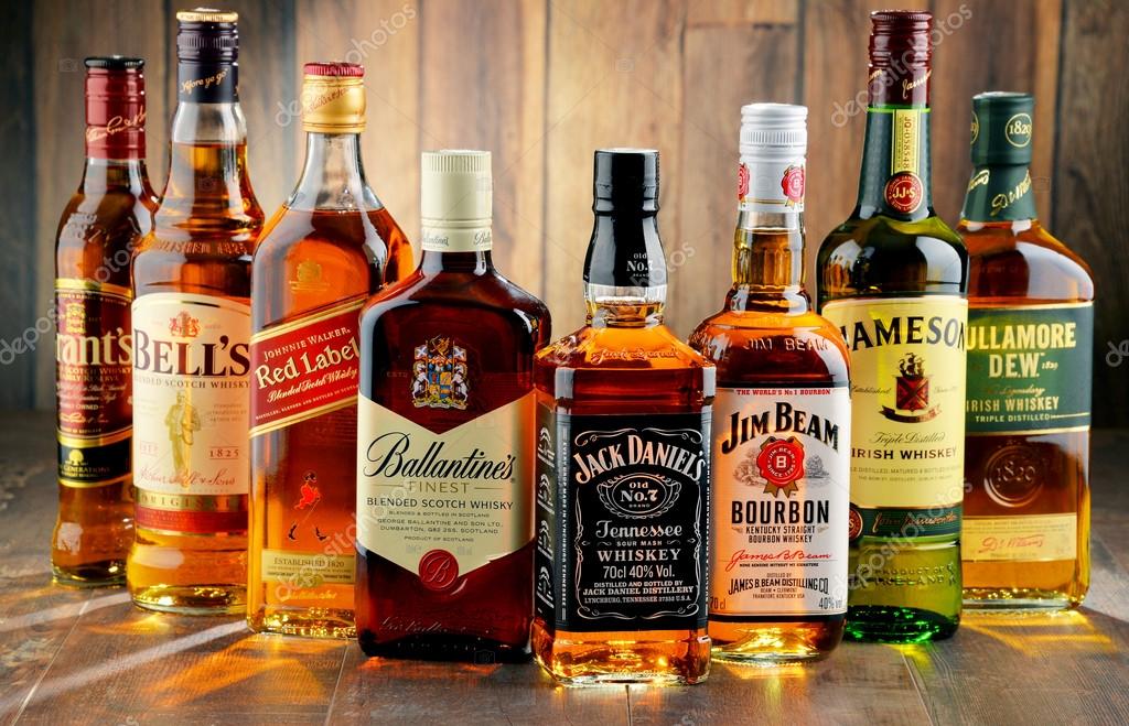 Whiskey is the most popular liquor in the world. Originated probably in Ireland, now it is produced also in India, Scotland, USA Canada and Japan with over 230 millions of 9 liter cases sold in 2014 worldwide