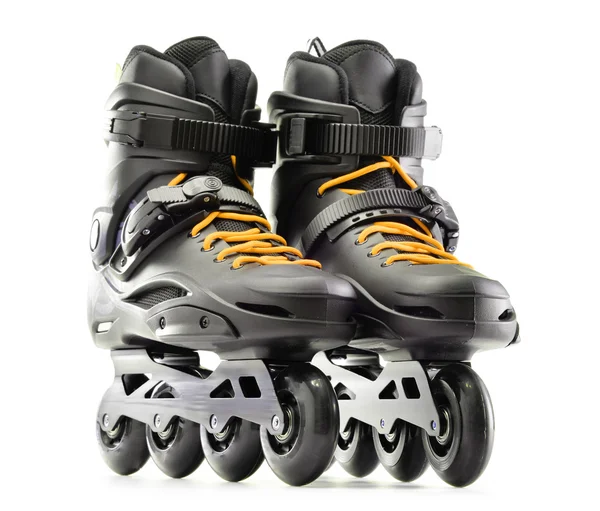 Paar inlineskates geïsoleerd op witte achtergrond — Stockfoto