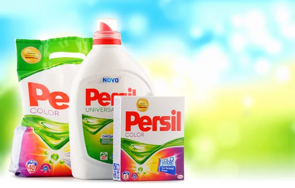 Productos de detergente para ropa Persil — Foto de Stock