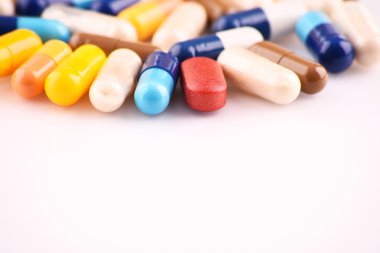 çeşitli uyuşturucu hap ile kompozisyon