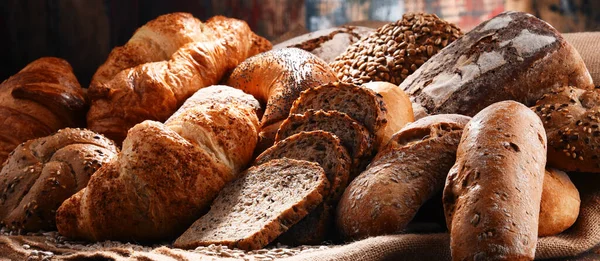 Samenstelling Met Diverse Bakproducten — Stockfoto