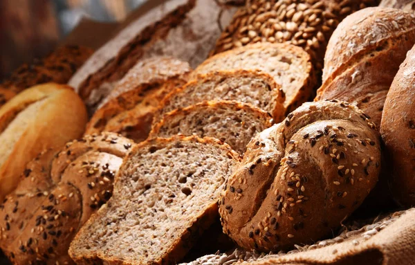 Composizione Con Varietà Prodotti Forno — Foto Stock