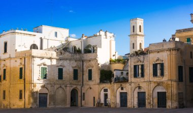 Lecce, Apulia, İtalya 'nın tarihi mimarisi