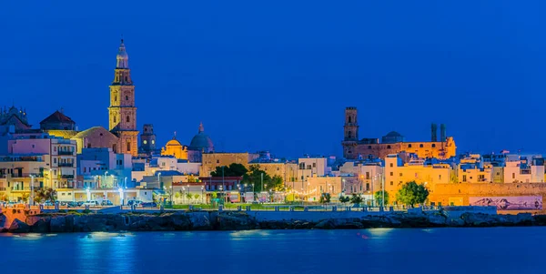 Monopoli Italië Sep 2020 Zicht Monopoli Apulië Italië Gelegen Aan — Stockfoto