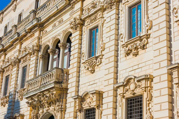 Historic Architecture City Lecce Apulia Italy — Stock Photo, Image