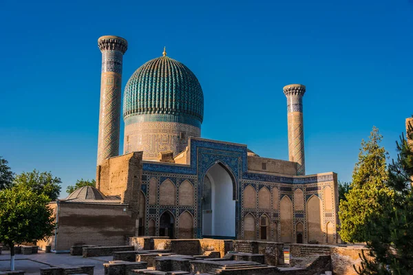 Gur Amir Guri Amir Tumba Del Rey Mausoleo Del Conquistador —  Fotos de Stock