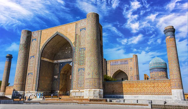 Bibi Khanym Moskee Samarkand Oezbekistan — Stockfoto