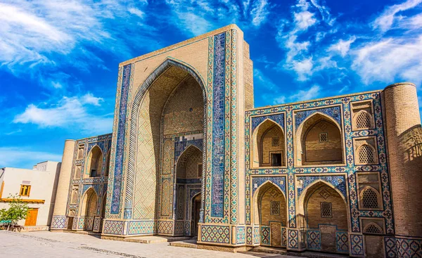 Αρχιτεκτονική Του Ιστορικού Κέντρου Της Μπουχάρα Ουζμπεκιστάν — Φωτογραφία Αρχείου