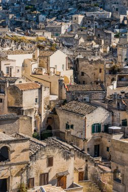 Matera, Basilicata, İtalya 'nın anıtsal mimarisi.