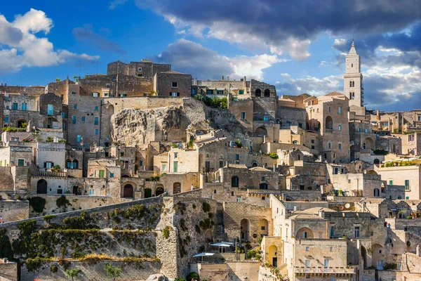 Monumentální Architektura Matery Basilicata Itálie — Stock fotografie