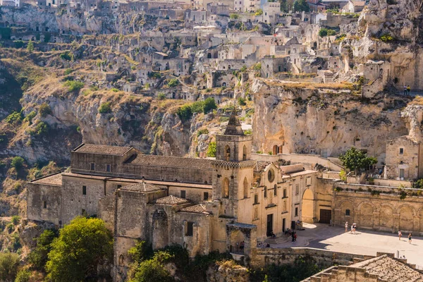 Matera Italy Sep 2020 Monumental Architecture Matera Basilicata Italy — Stock Photo, Image