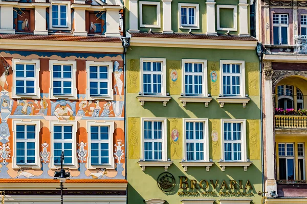 Poznan Pol Sep 2021 Architecture Poznan Old Town Province Wielkopolska — Stock Photo, Image