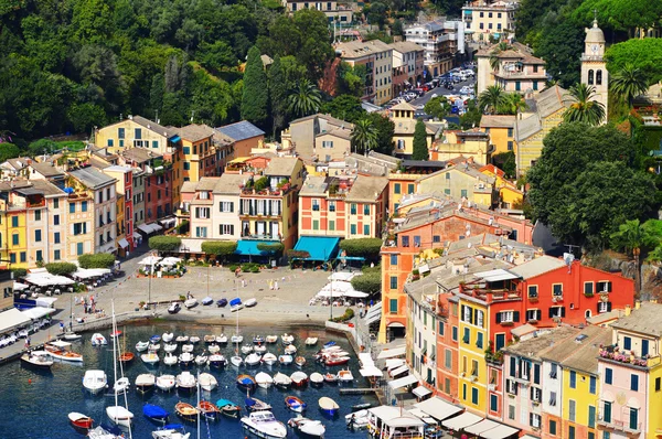 Ciudad de Portofino, Liguria, Italia — Foto de Stock