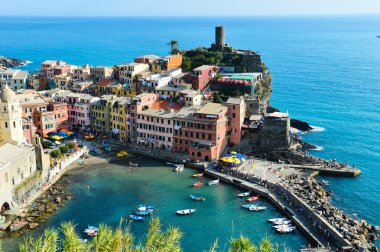 geleneksel Akdeniz mimarisi Vernazza, İtalya