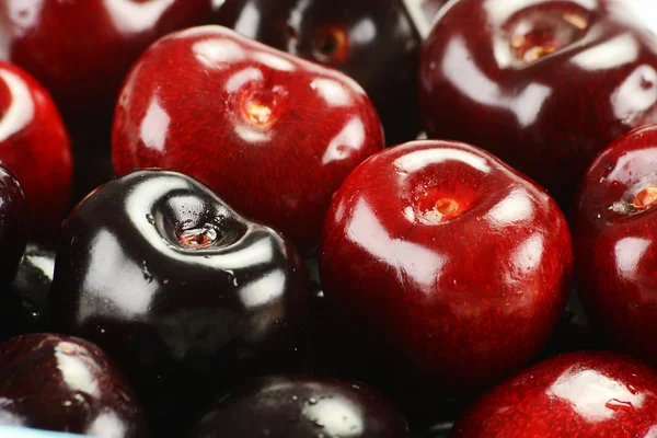 Composition with fresh cherries — Stock Photo, Image