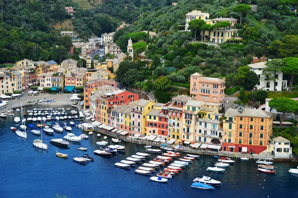 Stadt portofino, ligurien, italien — Stockfoto