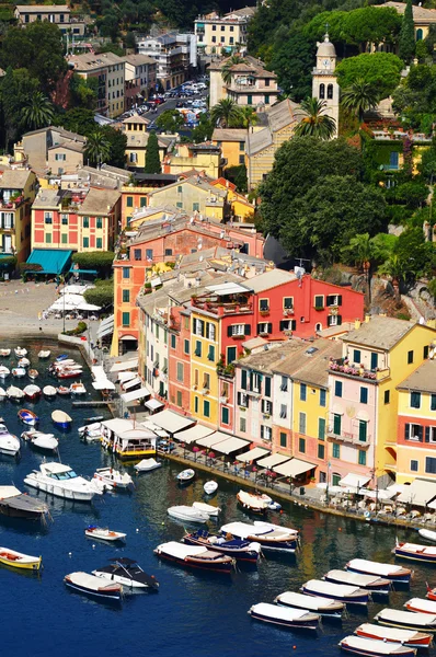 Stadt portofino, ligurien, italien — Stockfoto