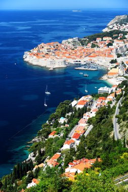 Dubrovnik 'in hava manzarası, Hırvat