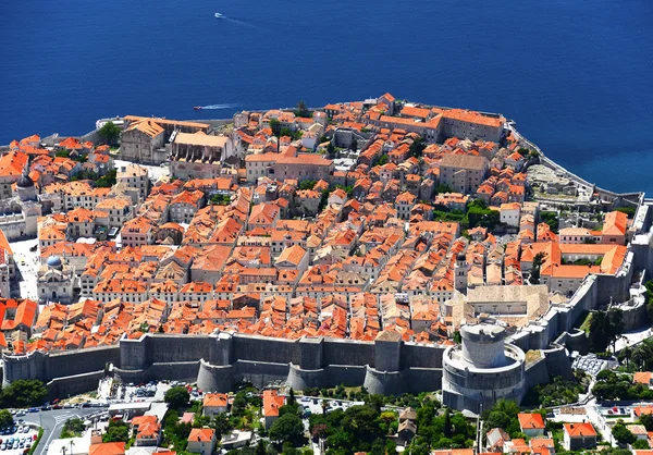 Dubrovnik, croatia鸟瞰图 — 图库照片