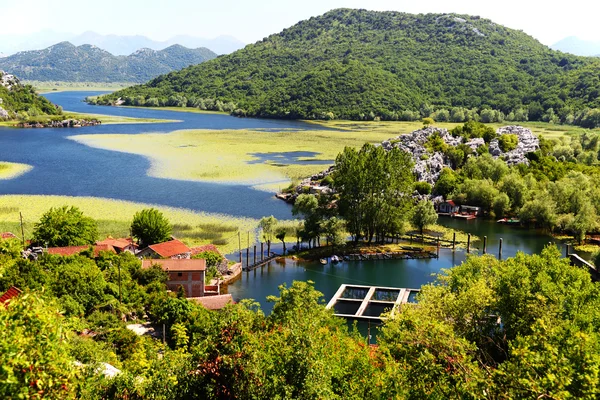 Karuc Village en el lago Skadar, Montenegro —  Fotos de Stock