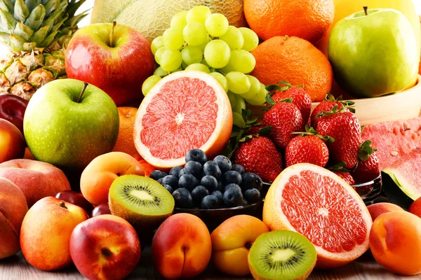 Composition with assorted fruits — Stock Photo, Image