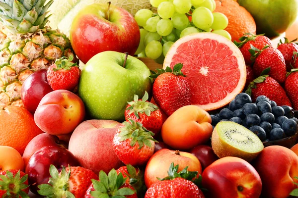 Composition with assorted fruits — Stock Photo, Image