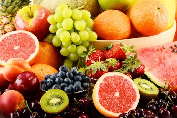 Composition with assorted fruits — Stock Photo, Image