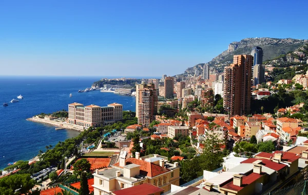 Vista de la ciudad de Mónaco. Riviera Francesa —  Fotos de Stock