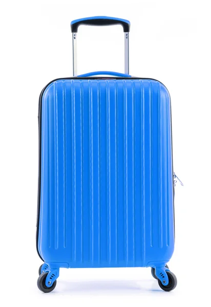 Travel suitcase isolated on white background — Stock Photo, Image